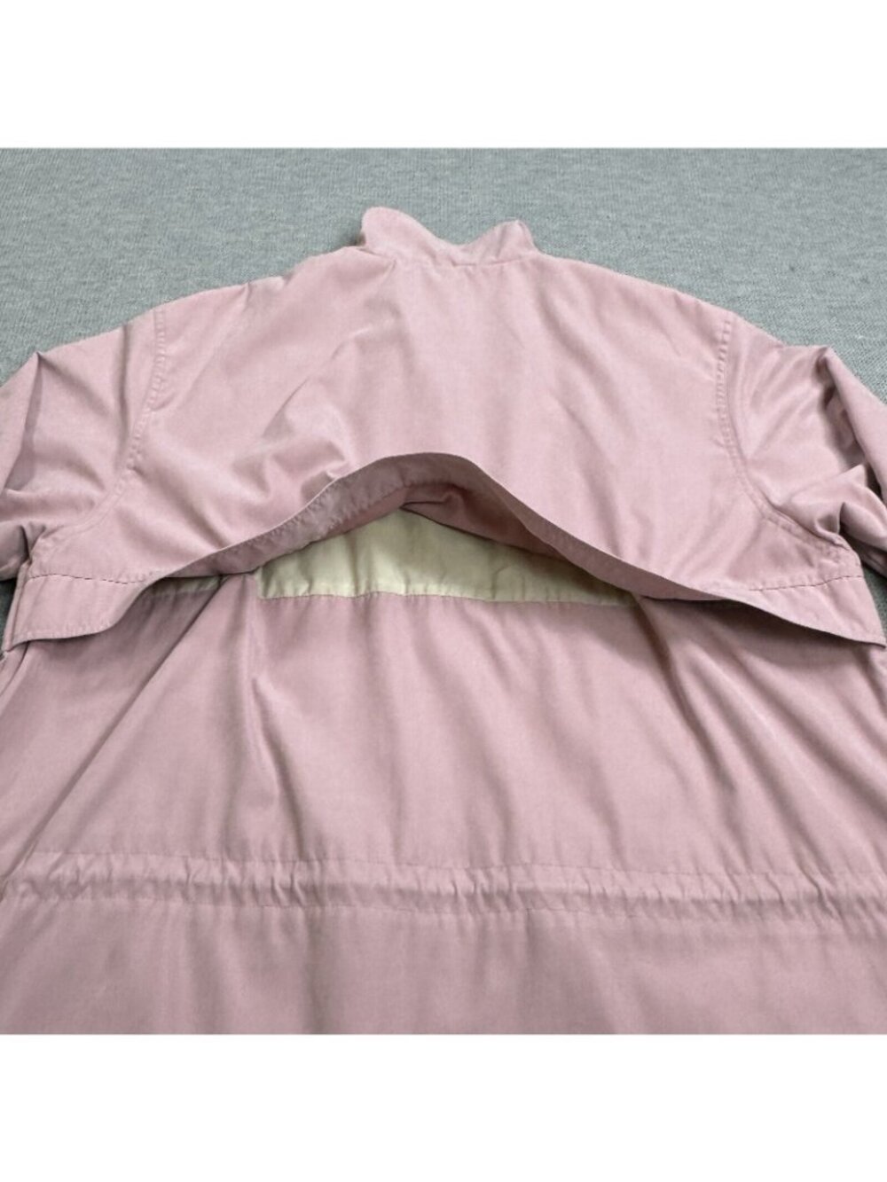 Cabelas Windbreaker Jacket Womens Sz XL Lavender Vented Back High Neck Snap Zip - Picture 7 of 16